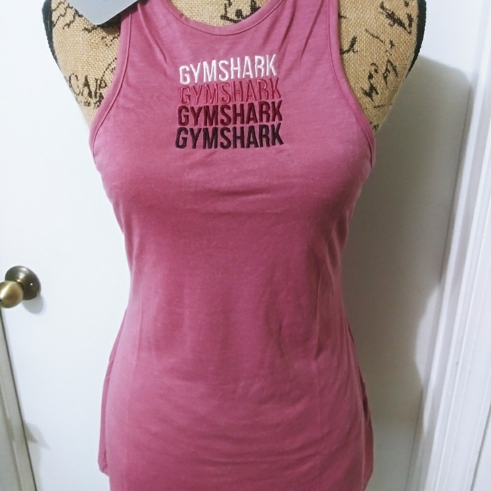 SOLD OUT Gymshark Colour Fade Vest in Dusky Pink